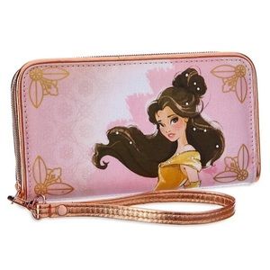 Disney Princess Belle Zip Around Wallet. New with Tags! From Art of Belle Line.